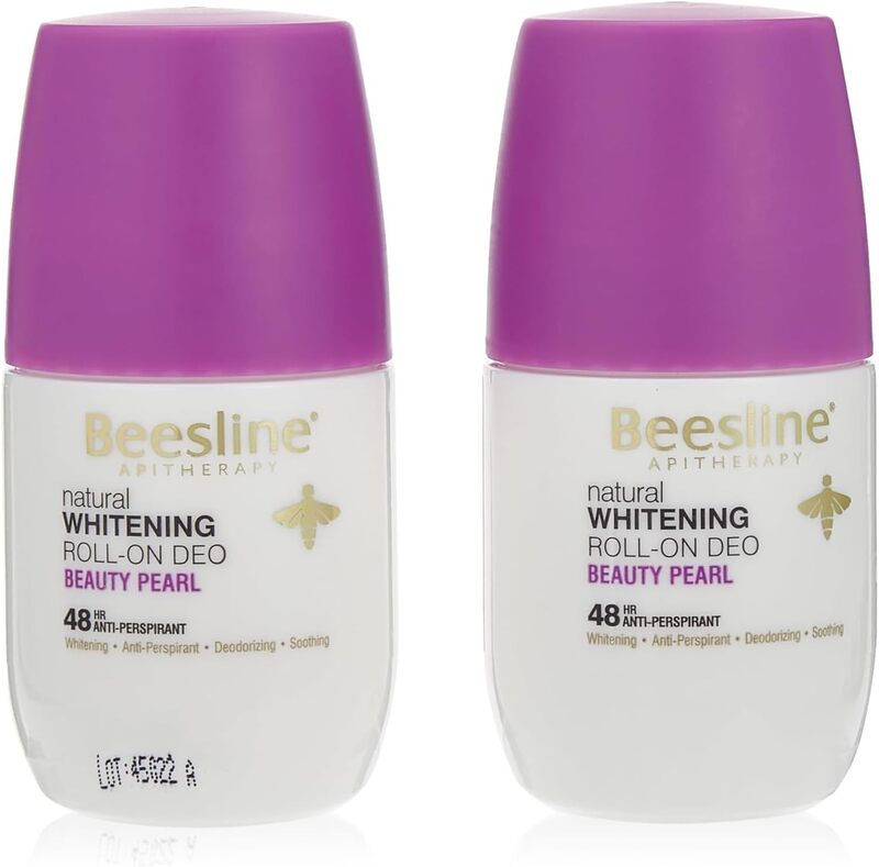 BEESLINE WHITENING ROLL ON DEO BEAUTY PEARL ( 1+1 FREE )